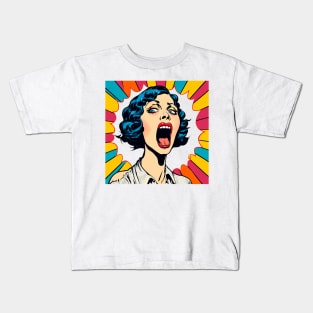 she screams I scream Kids T-Shirt